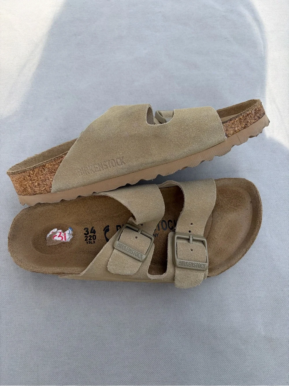 Birkenstock Suede Arizona Sandals